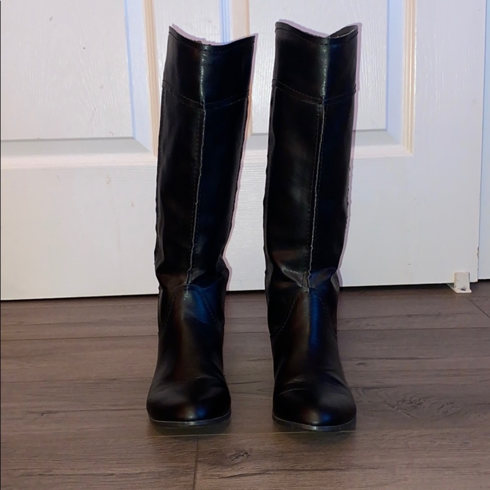 Colin Stuart Black Riding Boots - Picture 4 of 8